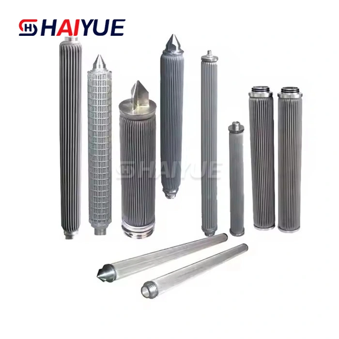 Titanium, stainless steel sintered metal filter