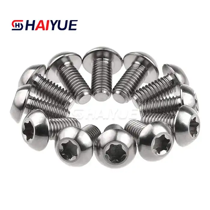 China Gr5 Titanium Brake Rotor Bolts Manufacturers