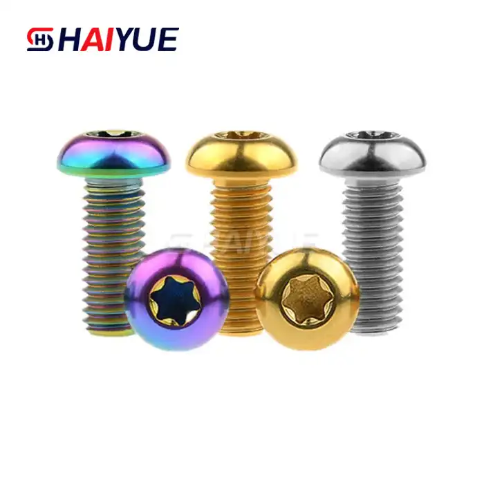 ISO 7380 Gr5 M6 Titanium Button Head Bolt