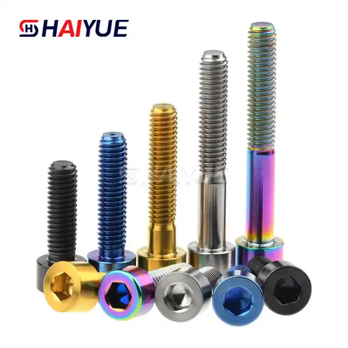 DIN 912 M12 Titanium Hex Socket Head Bolts