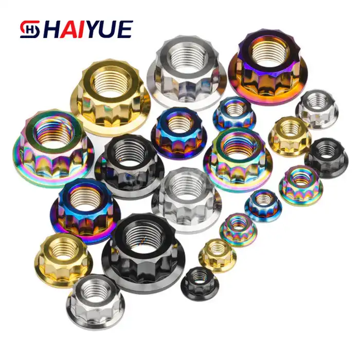 Titanium Alloy 12-point Flange Nut Manufacturer